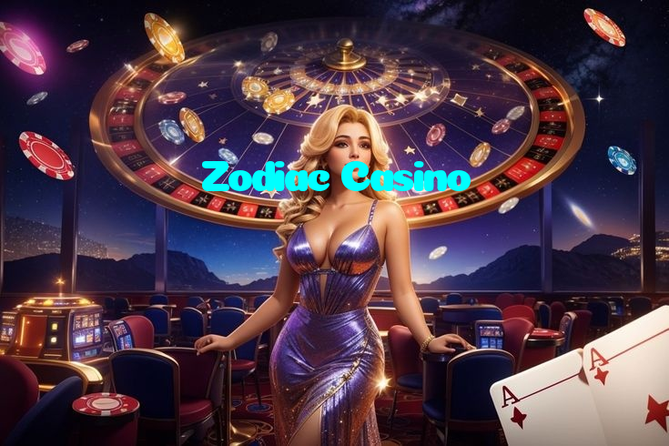 Zodiac Casino casino presented on mobile device in Pakistan with slots and live games
